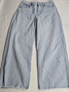 Madewell The Perfect Vintage Wide Leg Crop Jeans Size 29